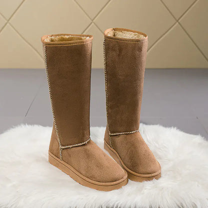 High Top Snow Boots for Women - European & American Style
