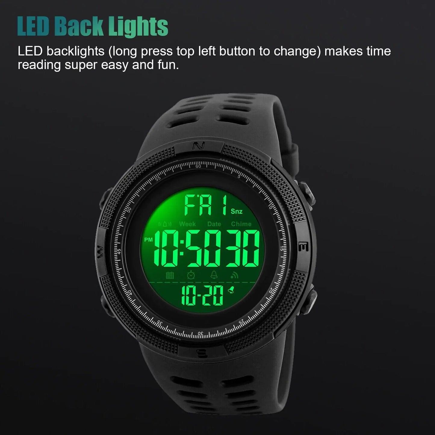 Military Sport Quartz Analog Watch
