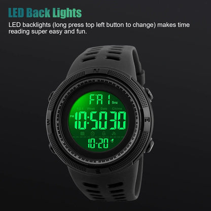Military Sport Quartz Analog Watch