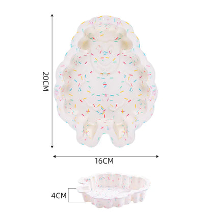Amazon Platinum Silicone Six-Hole Toast Mold