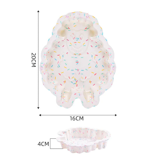 Amazon Platinum Silicone Six-Hole Toast Mold