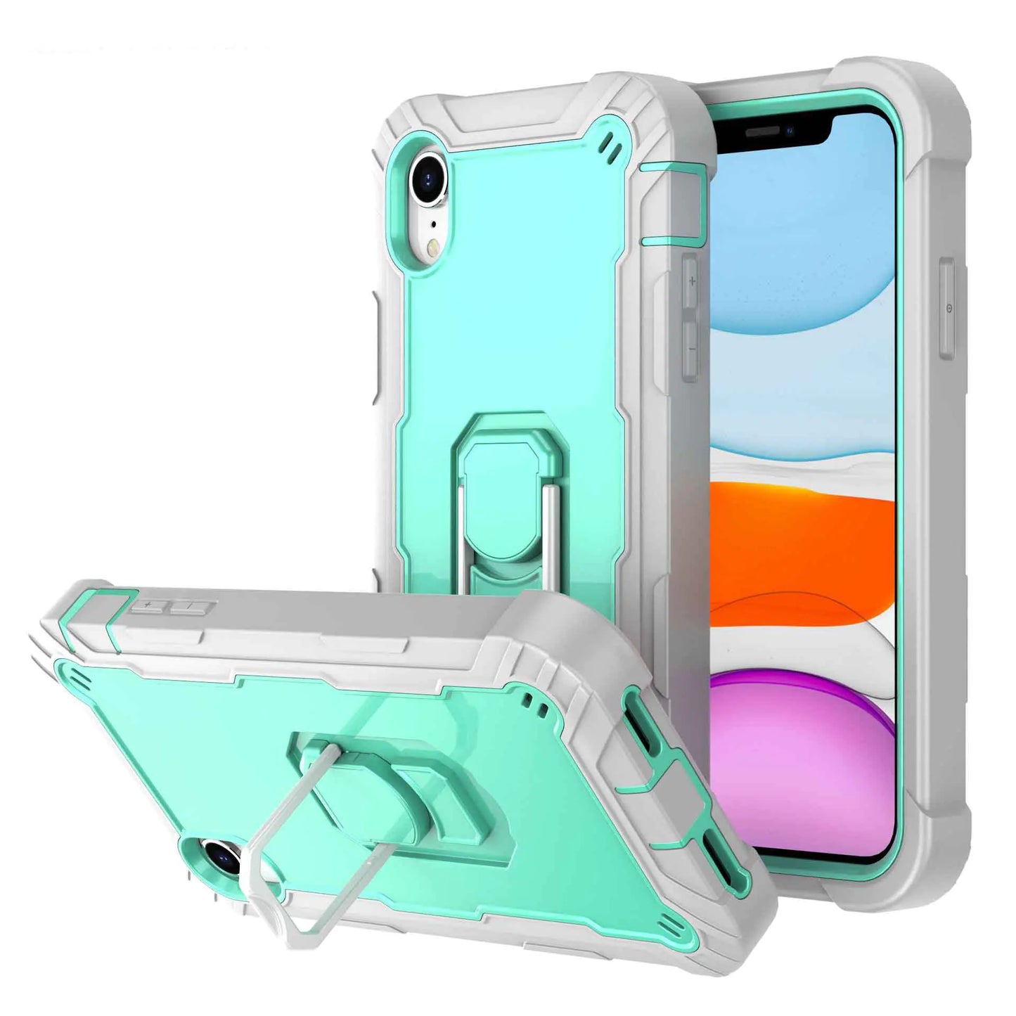 Simple Pure Color Silicone Phone Case for Fashion