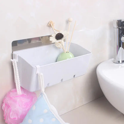 Storage Rack with Strong Adhesive for Furniture
