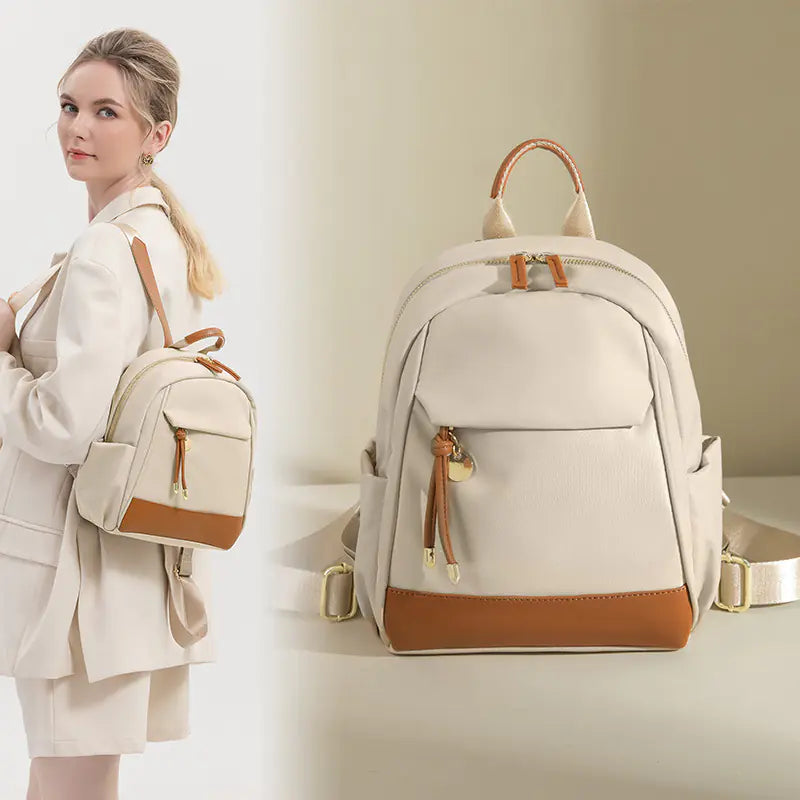 Double Shoulder Women's Oxford Cloth Tote Bag